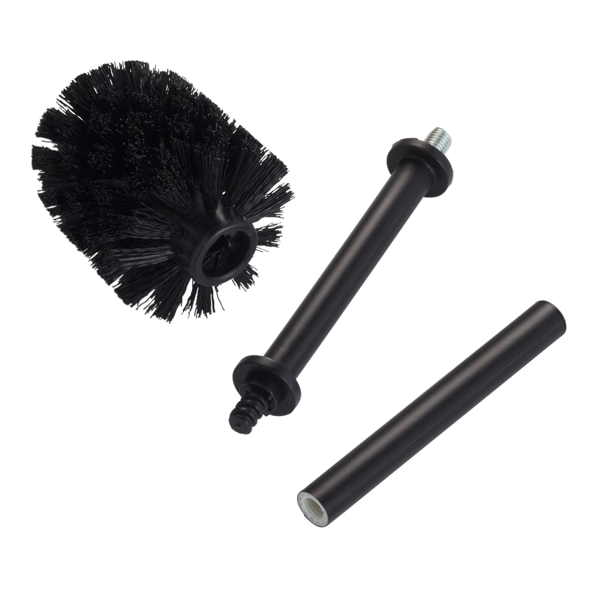 5five® 5five Simply Smart Toilet brush made of black plastic 12 x 12 x 38  cm - merXu - Negotiate prices! Wholesale purchases!